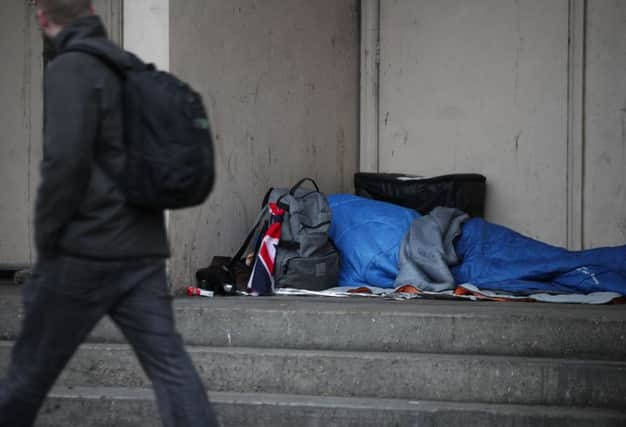 Homelessness is not just confined to big cities.