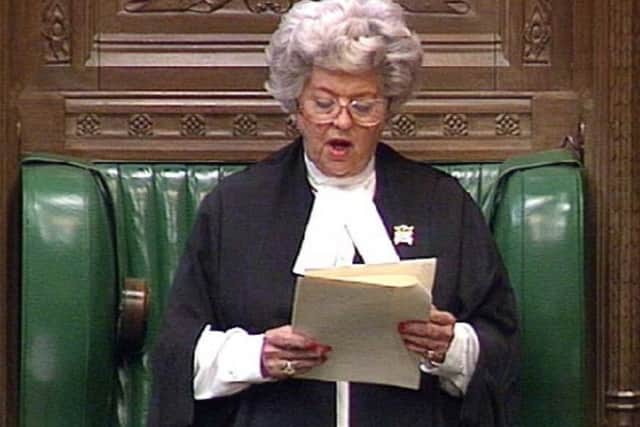 Parliament, says Jayne Dowle, needs another Speaker in the mould of Betty Boothroyd.