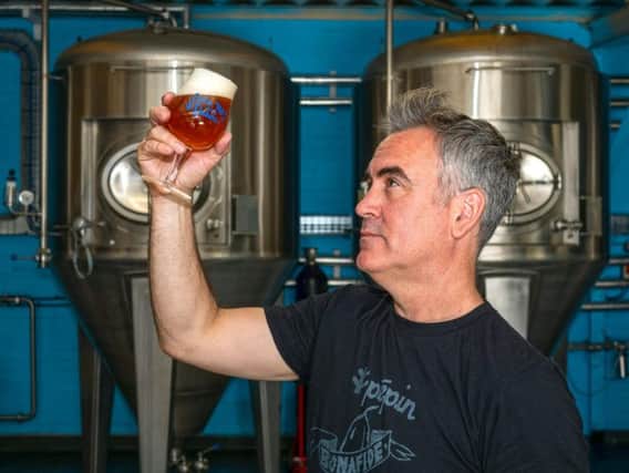 American Dann Paquette chose Sheffield to set up the Brewery of St Mars of the Desert. Picture Scott Merrylees