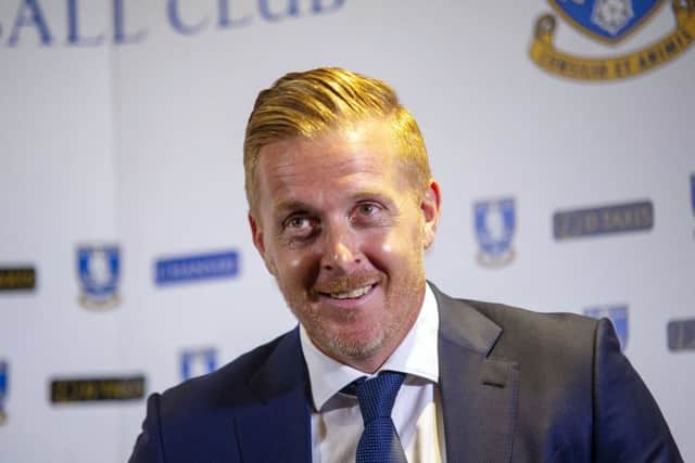 Gary Monk is unveiled as the new Sheffield Wednesday. Picture: Scott Merrylees.