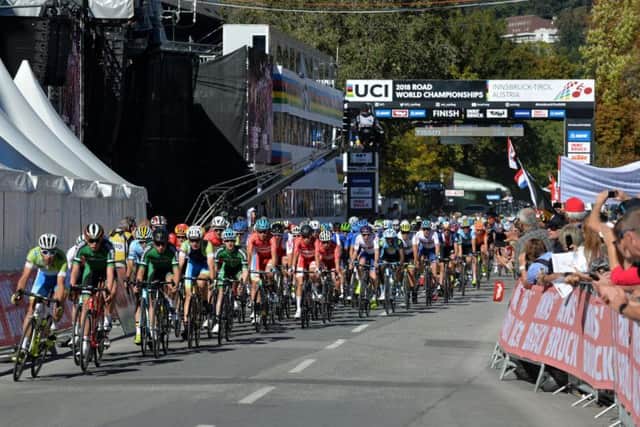 The 2018 UCI World Cycling Championships in Innsbruck. Picture: Bruce Rollinson