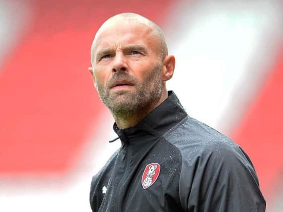 DELIGHTED: Rotherham United manager, Paul Warne.
