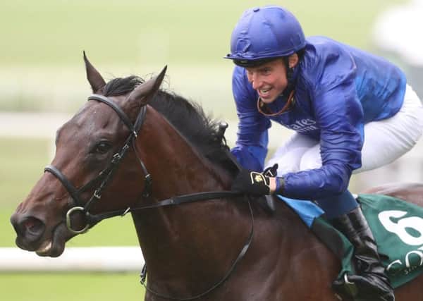 William Buick has hailed Pinatubo as the best two-year-old that he has ever ridden.