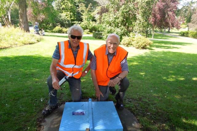 Harrogate Civic Society volunteers are restoring the well-heads to raise awareness of their history