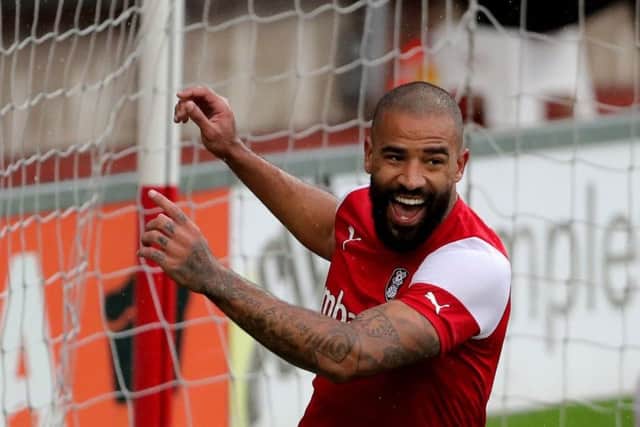 Rotherham United's Kyle Vassell: On the way back.