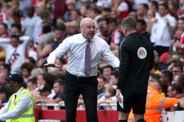 INFLUENCE: Burnley manager Sean Dyche. Picture: Yui Mok/PA