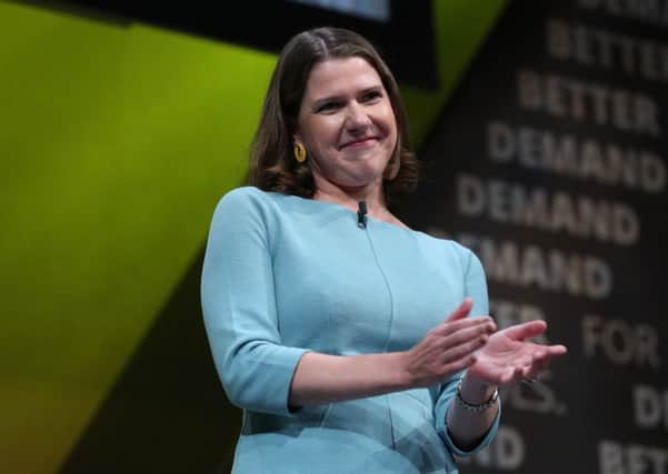 Jo Swinson has just delivered her first keybote address to the Lib Dem conference as party leader.