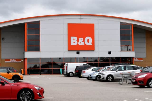 B&Q.