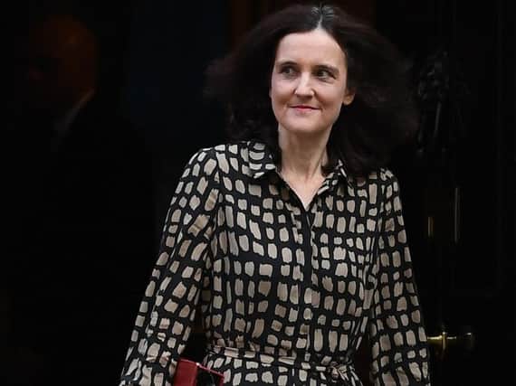 Environment Secretary Theresa Villiers sent a recorded video message to the delegates at the UK National Parks conference being held by the Yorkshire Dales National Park Authority. Picture by Victoria Jones/PA Wire.