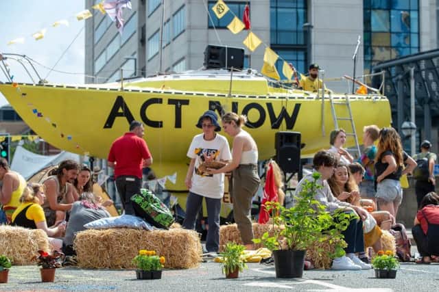 The recent Extinction Rebellion protest in Leeds raised awareness about climate change - while causing major disruption on the city's roads.