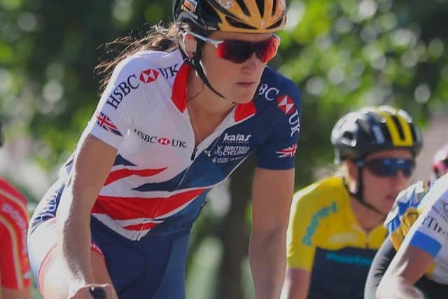 Lizzie Deignan stormed Trapping Hill back in 2017. Picture: UCI.