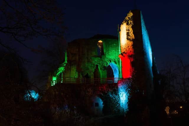 Knaresborough castle will be throwing a bash to get to the competition underway. Picture: UCI