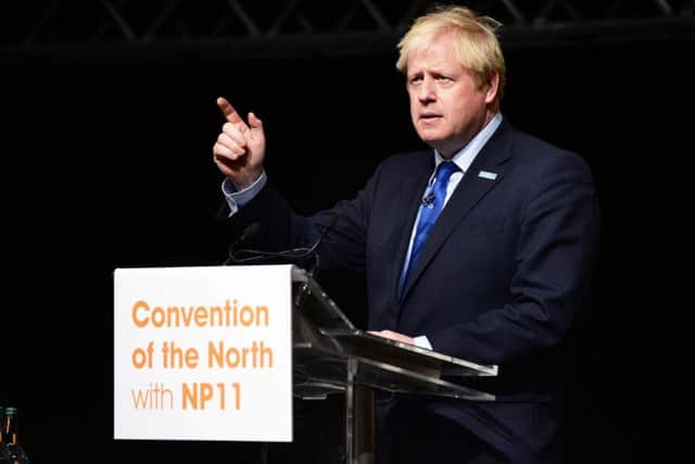 Boris Johnson is due to speak at a UN climate summit on Monday.