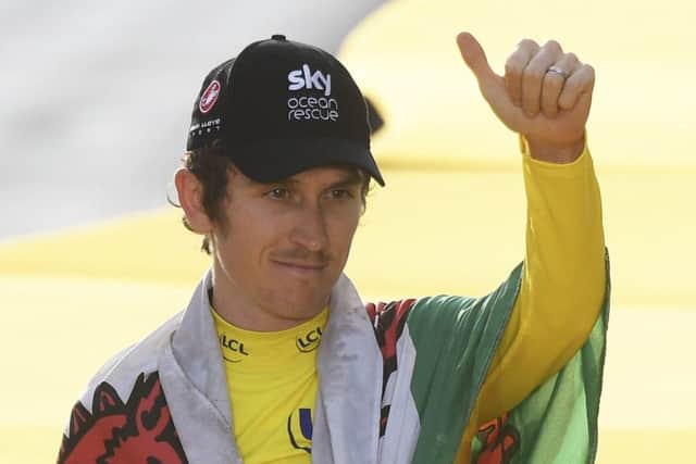 Tour de France winner Britain's Geraint Thomas will be competing in the UCI Road World Championships in Yorkshire (Picture: Stephane Mantey, pool via AP)