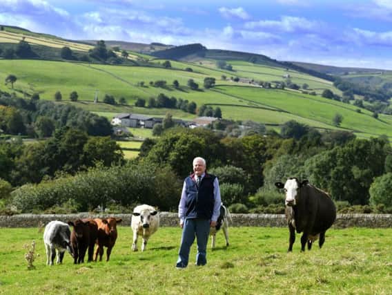 Ken Blakey is a retired farmer and president-elect of Nidderdale Show. Picture by Jonathan Gawthorpe.