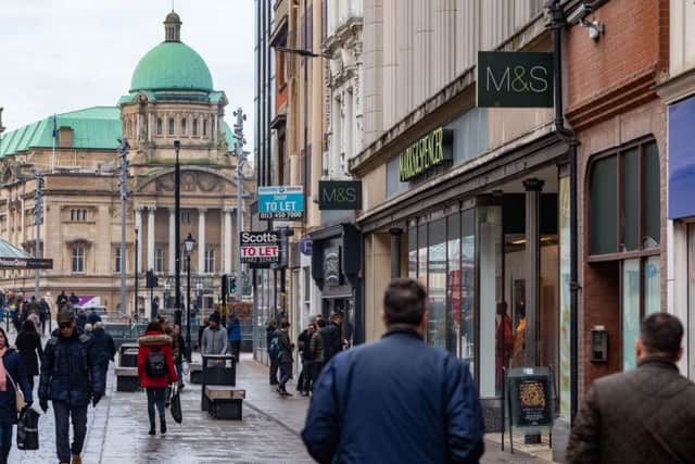 Hull has been badly hit by high street shop closures.