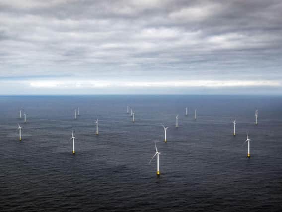 General view of the Race Bank development, the fifth biggest wind farm in the world that opened in 2018 Picture: Danny Lawson/PA Wire