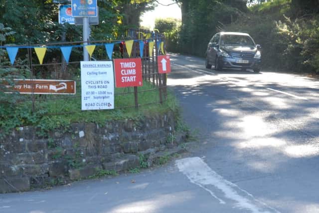 Tour de Yorkshire signs have been criticised by readers.