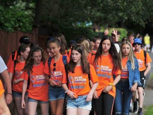 Frank's Fund has been backed by thousands across Harrogate, with 800 students at St Aidan's School taking part in a sponsored walk earlier this year to raise money.