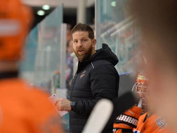 ON A ROLL: Aaron Fox is hoping his Sheffield Steelers' team can extend their three-game winning streak this weekend. Picture: Dean Woolley.