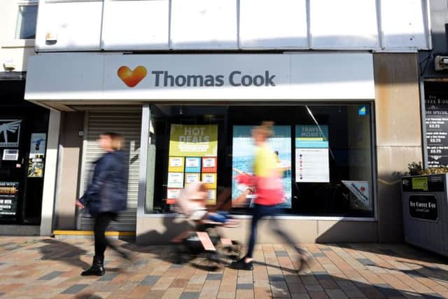 Thomas Cook is the latest big corporate name to be swept away by changing consumer habits, according to Greg Wright Picture: JPI Media