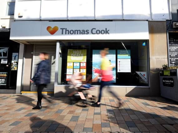 Thomas Cook is the latest big corporate name to be swept away by changing consumer habits, according to Greg Wright Picture: JPI Media