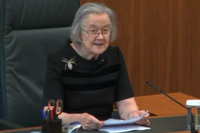 Baroness Hale delivered the Supreme Court's ruling on the suspension of Parliament.