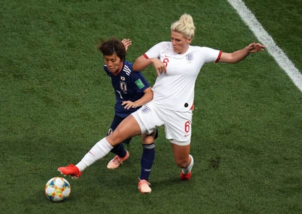 England's Millie Bright in action during the FIFA Women's World Cup, Group D match at the Stade de Nice. (Picture: PA)