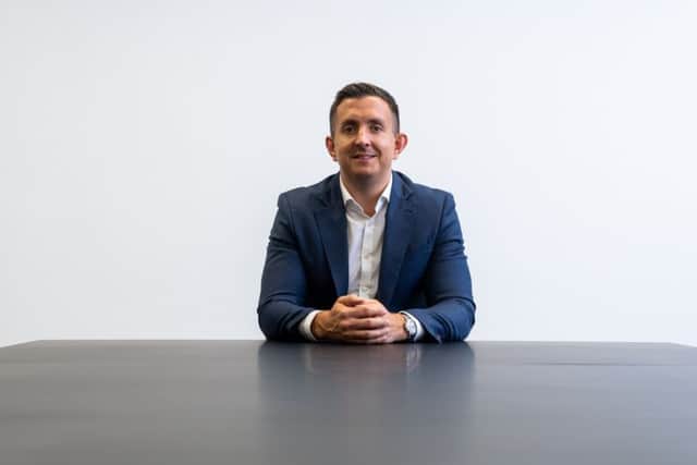 Jonny Stewart, director at recruitment agency Gilbert Meher in Leeds, which is switching to a four-day working week. Picture: James Hardisty.
