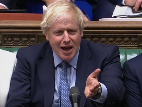 Prime Minister Boris Johnson speaks in the House of Commons, London, after judges at the Supreme Court ruled that his advice to the Queen to suspend Parliament for five weeks was unlawful. Photo: House of Commons/PA Wire