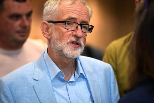 Labour leader Jeremy Corbyn. Picture by Jonathan Gawthorpe.