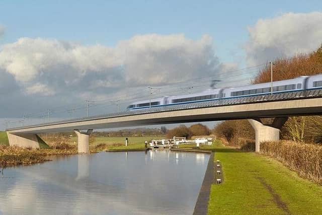 The Government is reviewing the financial viability of HS2.