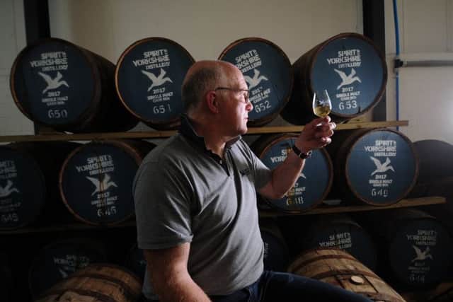 Tom Mellor of Spirit of Yorkshire distillery Picture by Simon Hulme