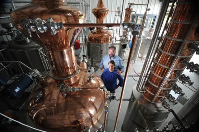 Toby and Jane Whittaker are just starting to make whisky at their distillery near Harrogate.Picture by Simon Hulme