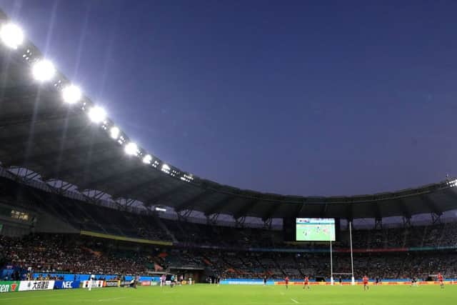 A general view of the match action during the 2019 Rugby World Cup Pool A match at Shizuoka Stadium Ecopa, Shizuoka Prefecture. (Picture: Adam Davy/PA Wire)