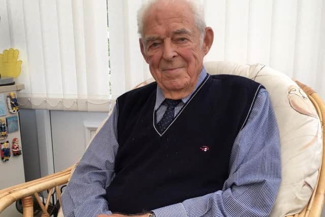 John Thompson, 91, lost nearly 15,000 to the criminals who tricked him by claiming to be from the security department of his bank.
