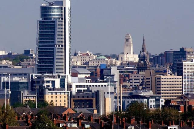 Leeds skyline.