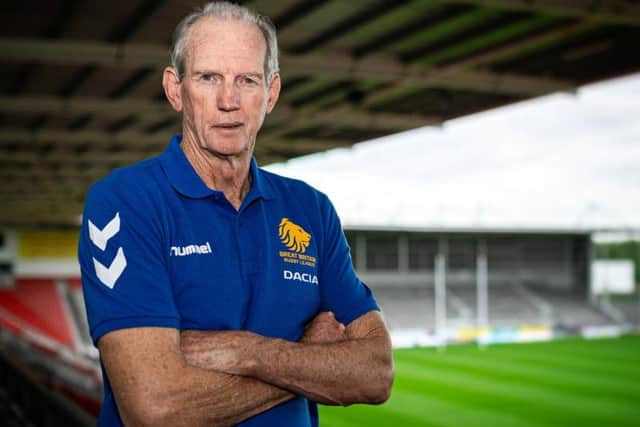 Great Britain coach Wayne Bennett has today named his Lions squad to face Tonga, New Zealand and Papua New Guinea. (PIC: Alex Whitehead/SWpix.com)