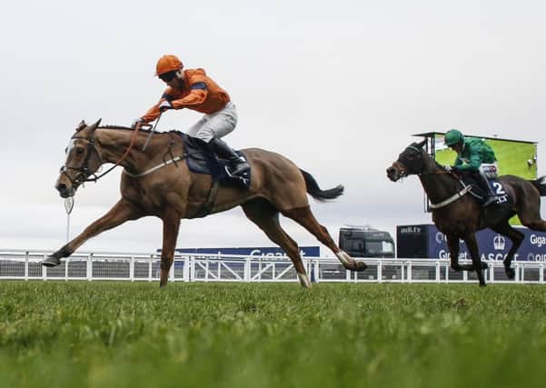 Sam Spinner and Joe Colliver, pictured winning the 2017 Long Walk Hurdle at Ascot, make their novice chase debut at Wetherby today.