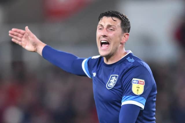Huddersfield Town's Tommy Elphick in action at Stoke (Picture: Getty Images)