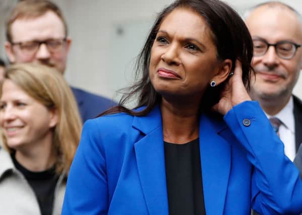 Anti-Brexit campaigner Gina Miller after the Supreme Court ruling on the prorogation of Parliament.