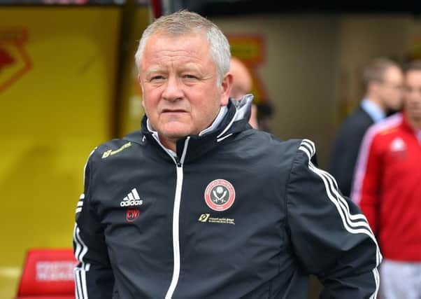 Sheffield United manager Chris Wilder: Praised England's reaction in Sofia.
