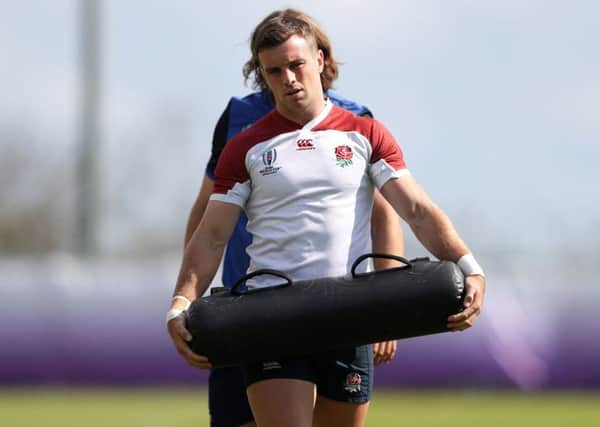 England's George Ford: Benched.