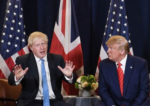 Do you trust Boris Johnson and Donald Trump over Britain's foreign policy?