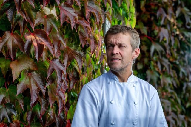 Michael Wignall, of The Angel Inn at Hetton, near Skipton has just been awarded a Michelin star