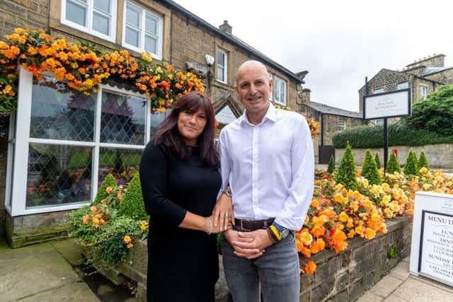Simon and Rena Gueller, owners of the Box Tree in Ilkley, are selling the business after runing it for the past 15years.