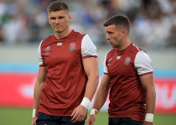 England have dropped George Ford and named Owen Farrell at fly-half for Saturdays World Cup quarter-final against Australia, the Rugby Football Union has announced. (Picture Adam Davy/PA Wire.)