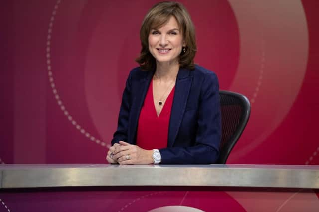 Is Fiona Bruce a good chair of Question Time?