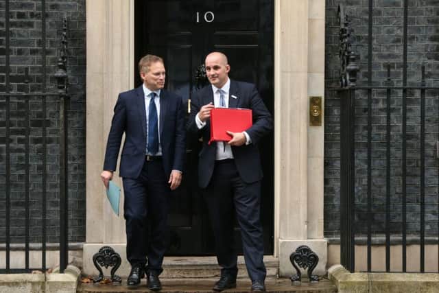 Transport Secretary Grant Shapps (left) and Northern Powerhouse Minister Jake Berry.