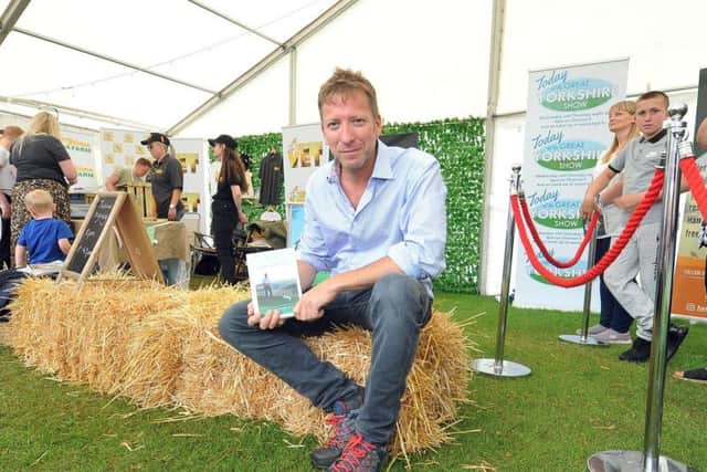 Boroughbridge-based veterinarian Julian Norton, co-star of The Yorkshire Vet, was at Countryside Live in Harrogate this weekend. Picture by Tony Johnson.